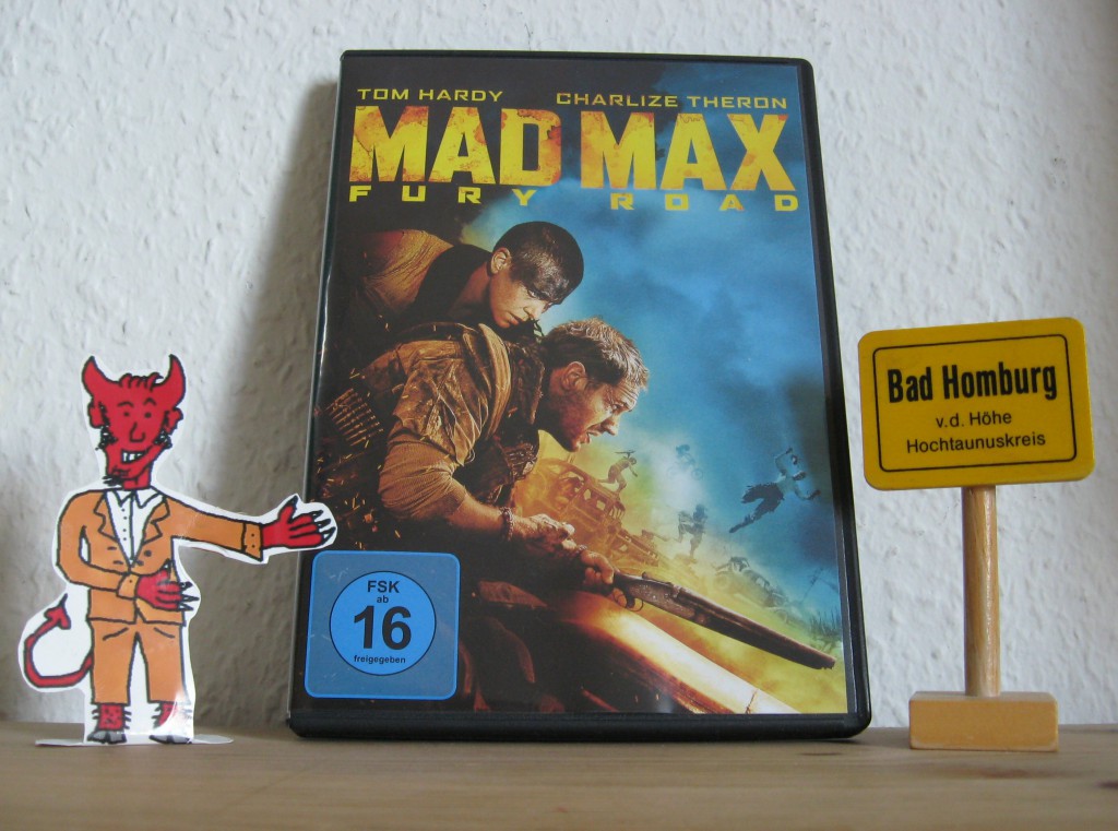 mad max fury road dvd