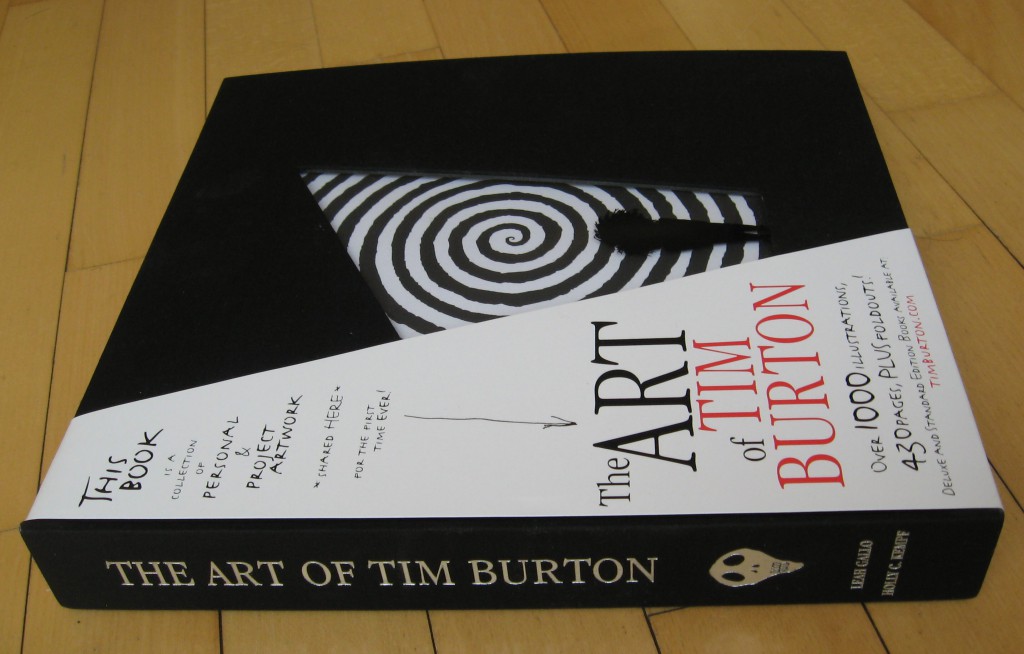 tim burton artbook