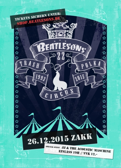 Beatlesons_Flyer_A6_VS zakk düsseldorf jubiläumsshow